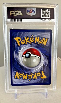 Pokemon Dragonite Fossil 1999 Unlimited NON Holo Rare #19 PSA 9 - Image 2