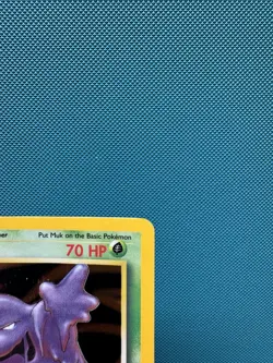 Pokemon TCG Muk Holo Rare 13/62 Fossil LP 2400 - Image 3