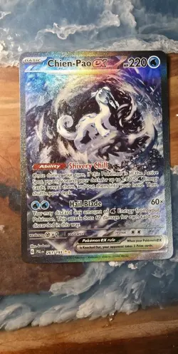 Pokemon Chien-Pao ex 261/193 - Paldea Evolved - Special Illustration Rare SIR - - Image 2