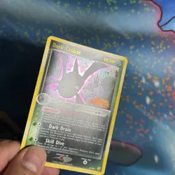 Pokemon Dark Crobat 3/109 ex Team Rocket Returns Reverse Holo Stamped LP - Image 3