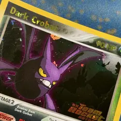 Pokemon Dark Crobat 3/109 ex Team Rocket Returns Reverse Holo Stamped LP - Image 4