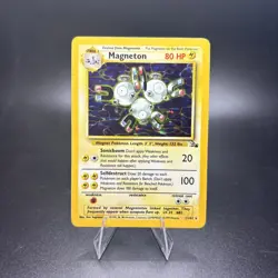 Magneton 11/62 Holo Rare Fossil Vintage Pokemon Unlimited Holo NM/LP -g - Image 1