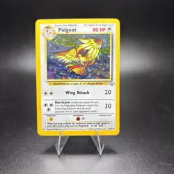 Pidgeot 8/64 Holo Rare Jungle Pokemon Vintage Unlimited Holo LP/NM -j - Image 1