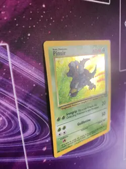 Pokemon TCG Pinsir Jungle 9/64 Holo Unlimited Holo Rare LP - Image 4