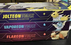 Pokemon Eevee Evolution Vmax Premium Collection Jolteon Vaporeon Flareon Boxes 820650851308 - Image 2