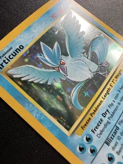 Articuno - 2/62 Fossil Unlimited Holo Rare Pokemon - LP Vintage WOTC - Image 2