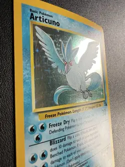 Articuno - 2/62 Fossil Unlimited Holo Rare Pokemon - LP Vintage WOTC - Image 3