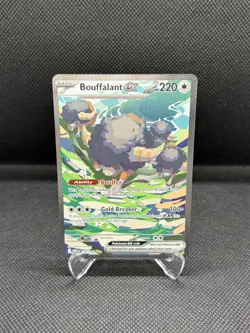 2025 Pokemon White Flare Bouffalant ex Special Illustration Rare #170/086 SIR - Image 1