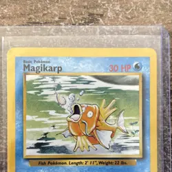 Magikarp 35/102 Base Set Pokemon TCG 30 HP Common Regular English - Image 2