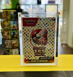 Pokemon TCG Scarlet and Violet 151 Booster Bundle Set - 290-85321 W/ Acrylic cas 820650853210 - Image 1