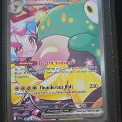 Pokemon Iono's Bellibolt Ex 183/159 Special Illustration Rare Full Art Holo Sv09 - Image 1