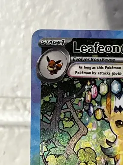 Pokemon TCG Leafeon ex 144/131 Prismatic Evolutions SIR - Image 3