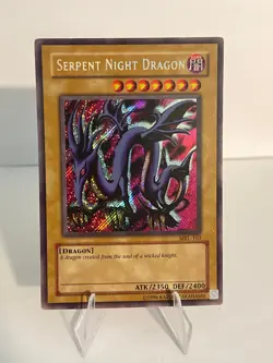 Yugioh Serpent Night Dragon MRL-103 OG Print HP/MP - Secret Rare - Image 1