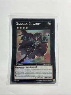 Gagaga Cowboy - ABYR-EN041 - Super Rare - 1st Edition Yugioh - Image 1