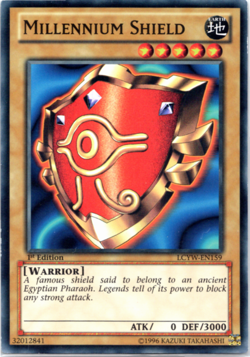 Millenium Shield - LCYW-EN159 - Super Rare - 1st Edition Yugioh - Image 1