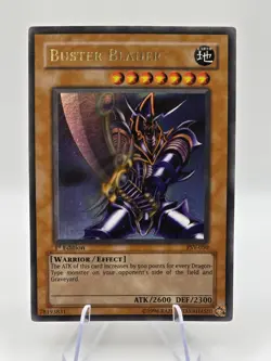 Konami Buster Blader PSV-050 Ultra Rare 1st Edition Pharaoh's Servant Yu-Gi-Oh! - Image 1