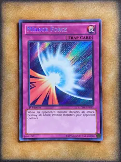 Yugioh Mirror Force LCYW-EN091 Secret Rare 1st Ed NM - Image 1
