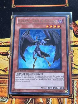 Rare Blackwing - Shura the Blue Flame DP11-EN004 - Crow - 1st Edition | LP - Image 1