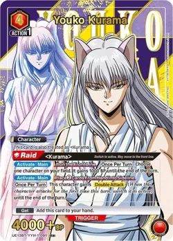 Youko Kurama Alternate Art Foil - UE13BT/YYH-1-091 NM - Union Arena - Image 1