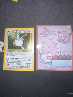 Pokemon Card Wigglytuff 19/130 Base Set 2 Holo 308🔥PSA Grade🔥💎NM ++💎 - Image 2