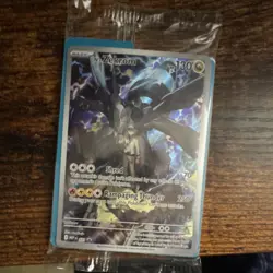 Sealed Pokemon N's Zekrom Promo Mega Evolution Set Basic 130 HP Card 030 - Image 1