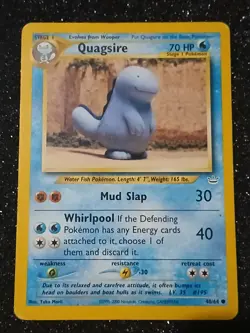Quagsire 48/64 Neo Revelation Vintage Pokemon Card NM-LP TCG - Image 1