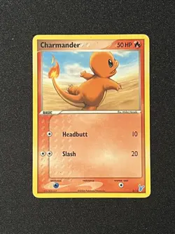 Charmander 2/12 Trainer Kit 2006 Pokemon Card Non-Holo LP - Image 1