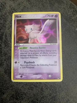Pokemon Mew Holo Card 2006 4/17 70HP Psychic Nintendo Basic English TCG - Image 1