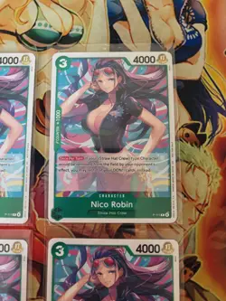 4x Nico Robin P-111 Heroines Edition Promo One Piece Card English Near Mint! - Image 4