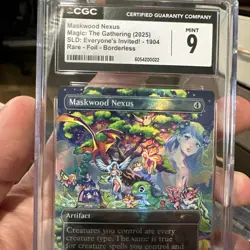 MTG English Maskwood Nexus (Double Rainbow Foil) Foil Secret Lair Mint CGC 9 - Image 1