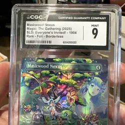 MTG English Maskwood Nexus (Double Rainbow Foil) Foil Secret Lair Mint CGC 9 - Image 5