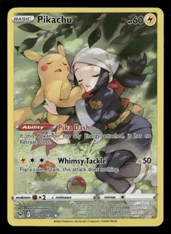 Pikachu - TG05/TG30 - Ultra Rare - Lost Origin - Pokemon Card - MP - Image 1