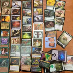 MTG Commander Magic Deck 100 Cards - GREEN and BLACK's TREEFOLK TRIBAL Fun Gus:) - Image 2