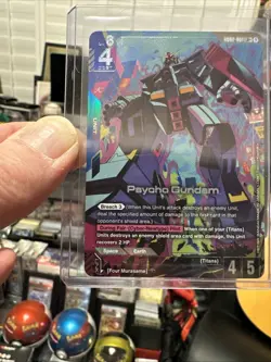 Psycho Gundam LR+ Alt Art GD02-001 Dual Impact Gundam TCG Card Game - Image 2