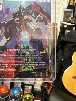 Psycho Gundam LR+ Alt Art GD02-001 Dual Impact Gundam TCG Card Game - Image 3