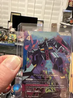 Psycho Gundam LR+ Alt Art GD02-001 Dual Impact Gundam TCG Card Game - Image 5