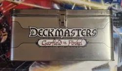 MTG Deckmasters Garfield vs Finkel Metal Storage Tin Only (w/ Plastic Insert) - Image 3