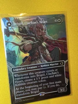 Brigid, Clachan's Heart (Borderless) Lorwyn Eclipsed Foil - Image 1