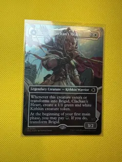 Brigid, Clachan's Heart (Borderless) Lorwyn Eclipsed Foil - Image 2
