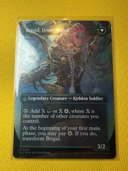 Brigid, Clachan's Heart (Borderless) Lorwyn Eclipsed Foil - Image 4