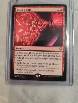 Jeska's Will Commander Legends Regular Pack Fresh Mint Condition - Image 1
