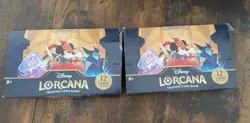 2x Lorcana: The First Chapter Booster Box - Damaged Edge, bottom seal intact - Image 1