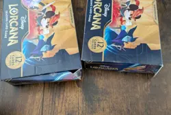 2x Lorcana: The First Chapter Booster Box - Damaged Edge, bottom seal intact - Image 2