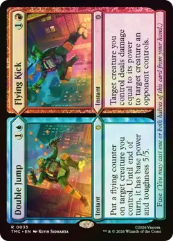 Double Jump Surge Foil Teenage Mutant Ninja Turtles NM MTG - Image 1