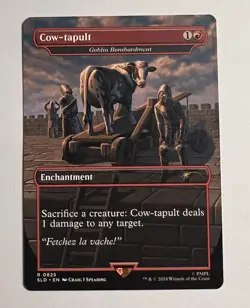 MTG Cow-tapult Secret Lair Monty Python Regular Near Mint - Image 1