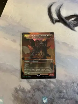 MTG - IKO 374 - Destoroyah, Perfect Lifeform/Everquill Phoenix Ikoria FOIL NM - Image 1