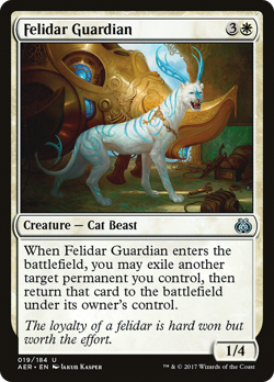 Felidar Guardian #19 (MP) Aether Revolt AER Magic MTG - Image 1