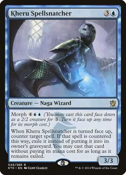 MP - Foil - Kheru Spellsnatcher - 45 - Khans of Tarkir - Image 1