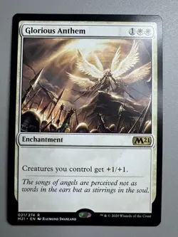 Glorious Anthem | Core Set 2021 | #21 | R | NM - Image 1