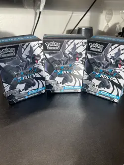Pokemon TCG Scarlet & Violet Black Bolt Booster Bundle Lot x3 - Image 1